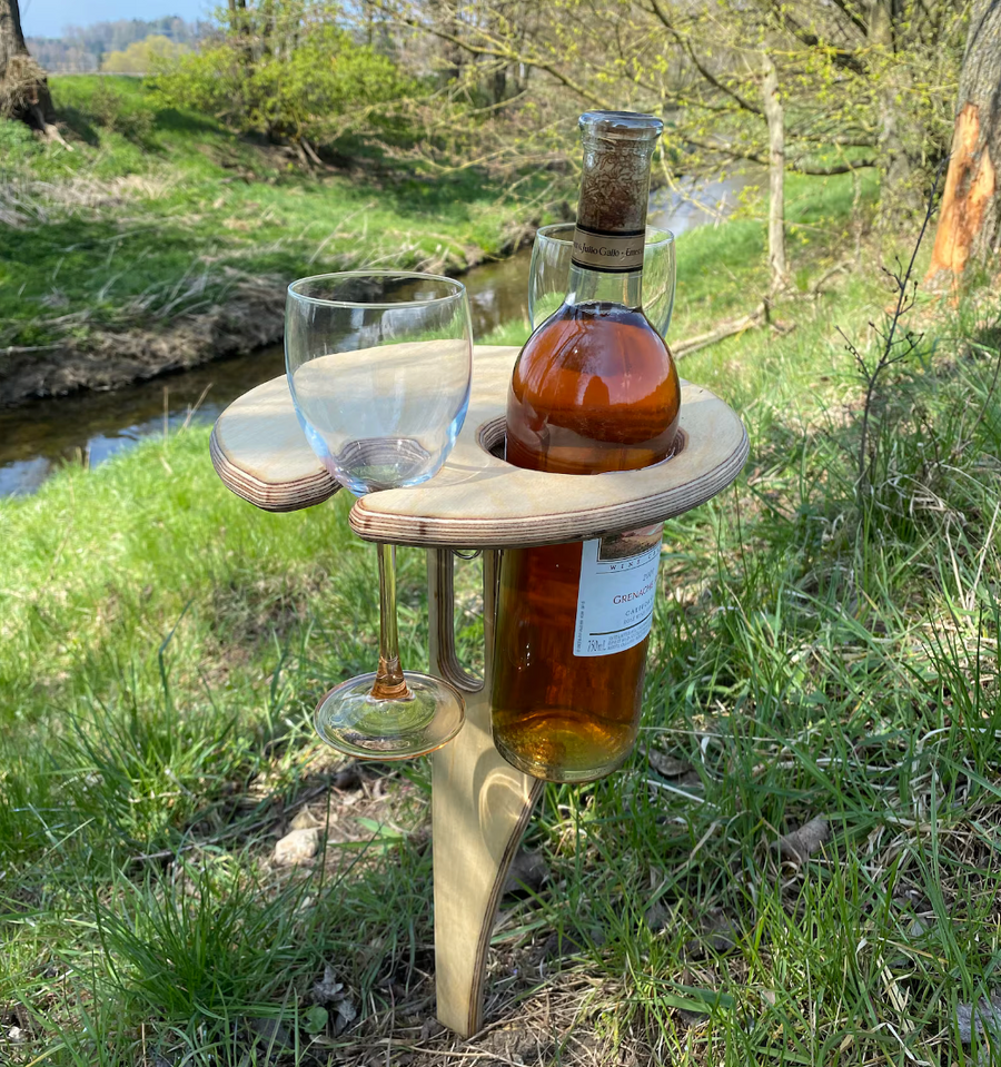 Table d'apéritif du vigneron