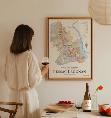 Carte des Vins de Pessac-Léognan